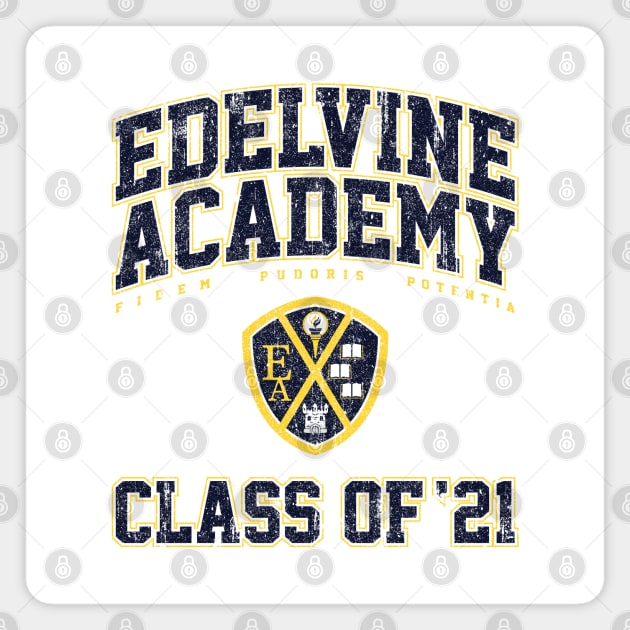 Edelvine Academy Class of 21 - Seance (Variant) Magnet by huckblade